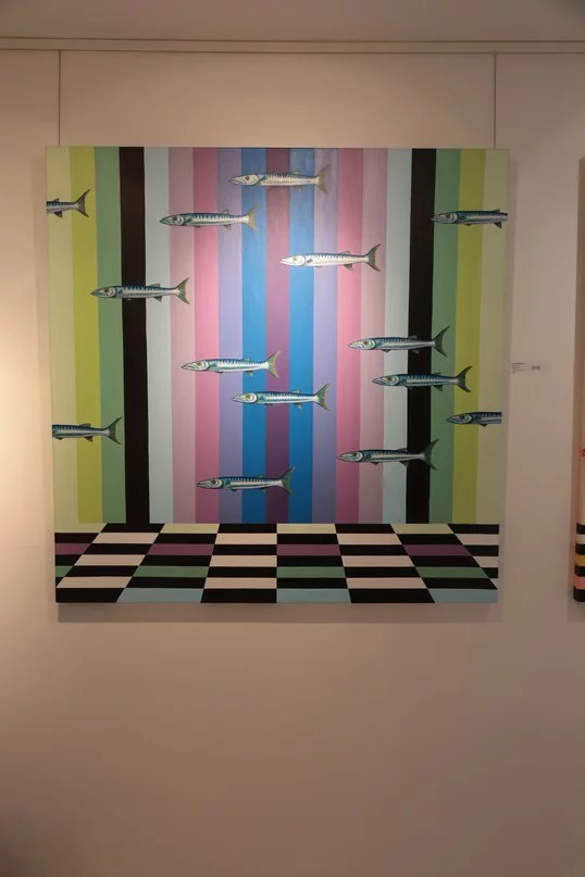 Giraffitude Souls in Color, A solo exhibition by Lebanese artist Joa Chelala