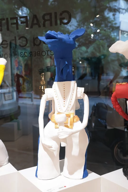 Giraffitude Souls in Color, A solo exhibition by Lebanese artist Joa Chelala