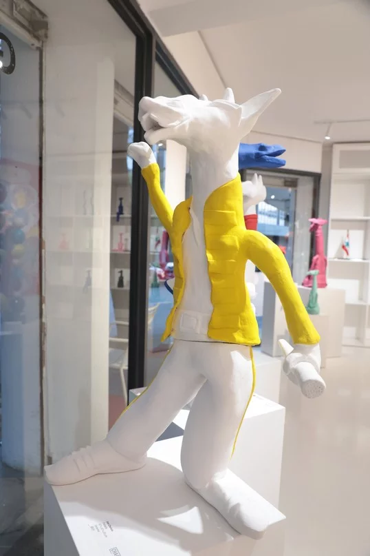 Giraffitude Souls in Color, A solo exhibition by Lebanese artist Joa Chelala