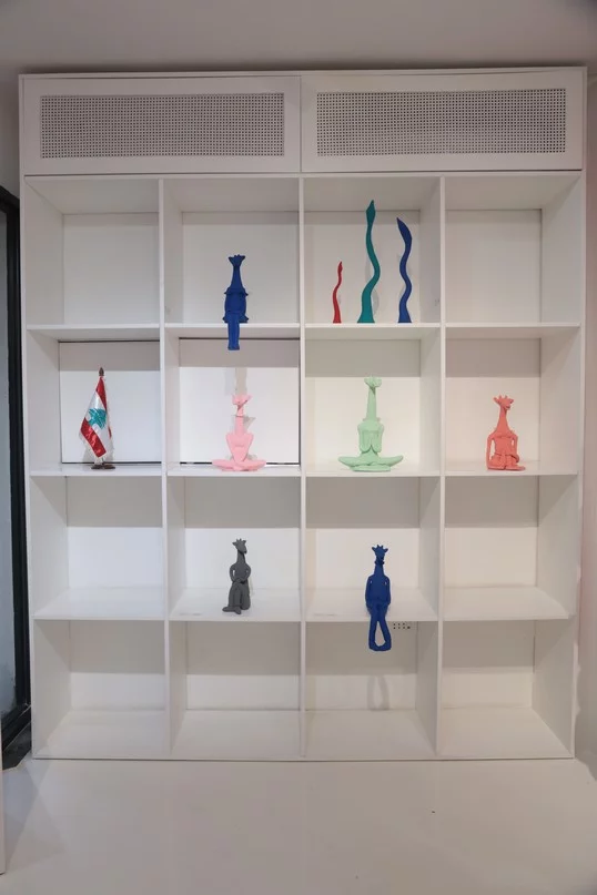 Giraffitude Souls in Color, A solo exhibition by Lebanese artist Joa Chelala