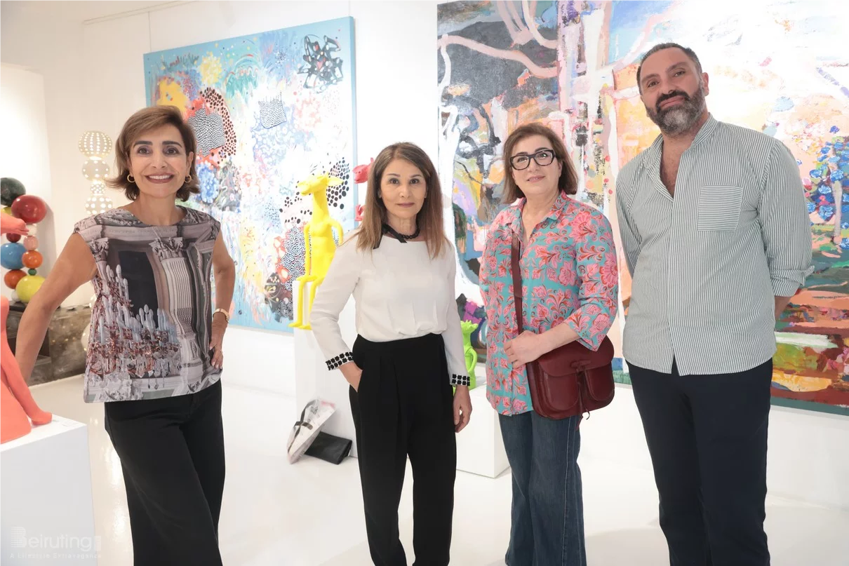 Giraffitude Souls in Color, A solo exhibition by Lebanese artist Joa Chelala