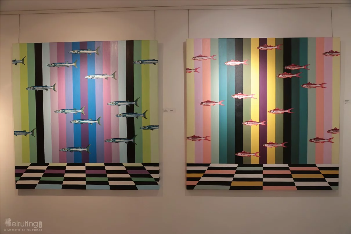 Giraffitude Souls in Color, A solo exhibition by Lebanese artist Joa Chelala