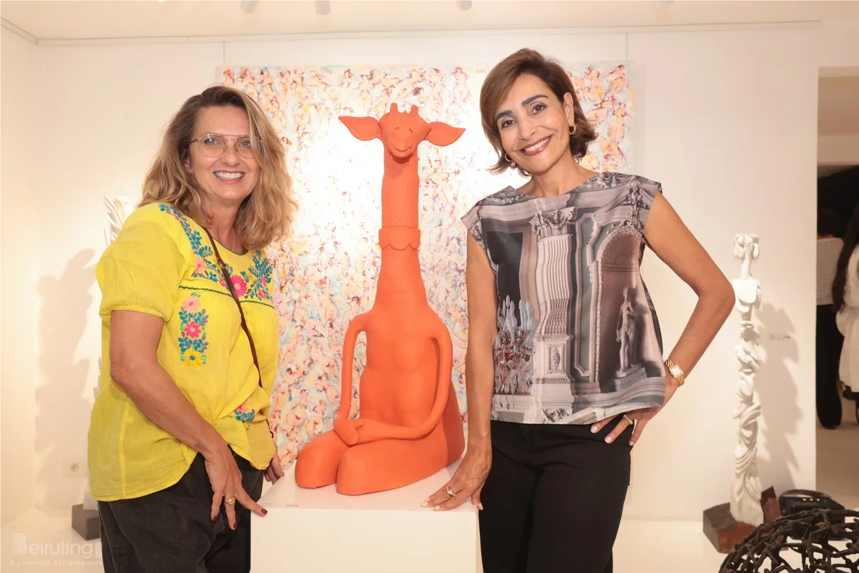 Giraffitude Souls in Color, A solo exhibition by Lebanese artist Joa Chelala