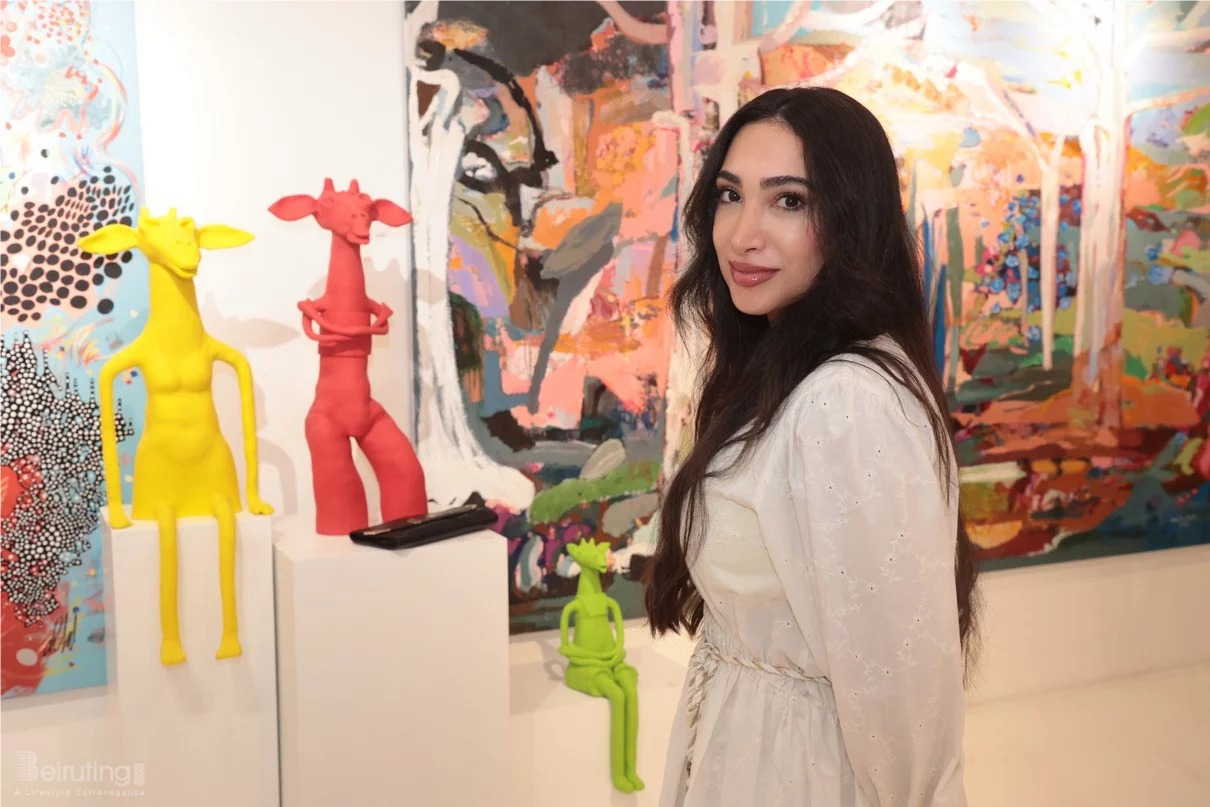 Giraffitude Souls in Color, A solo exhibition by Lebanese artist Joa Chelala