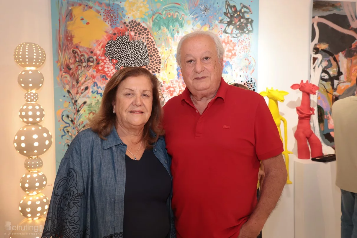 Giraffitude Souls in Color, A solo exhibition by Lebanese artist Joa Chelala