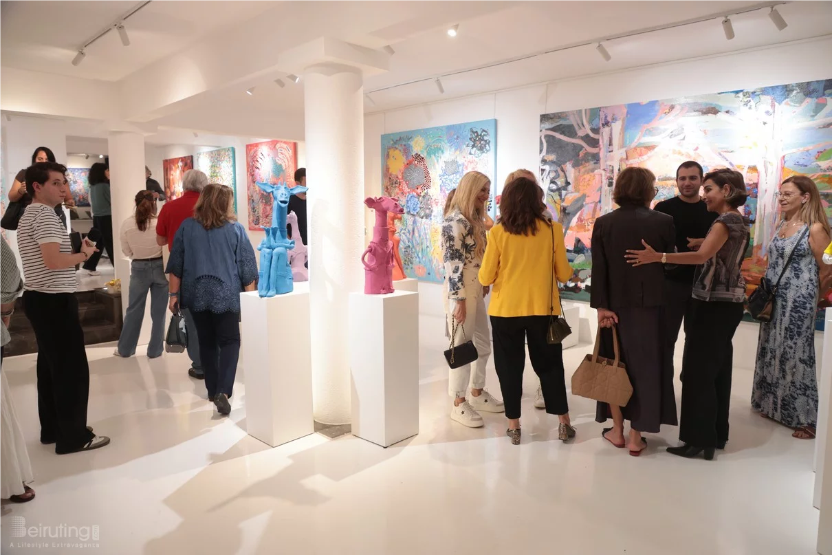 Giraffitude Souls in Color, A solo exhibition by Lebanese artist Joa Chelala