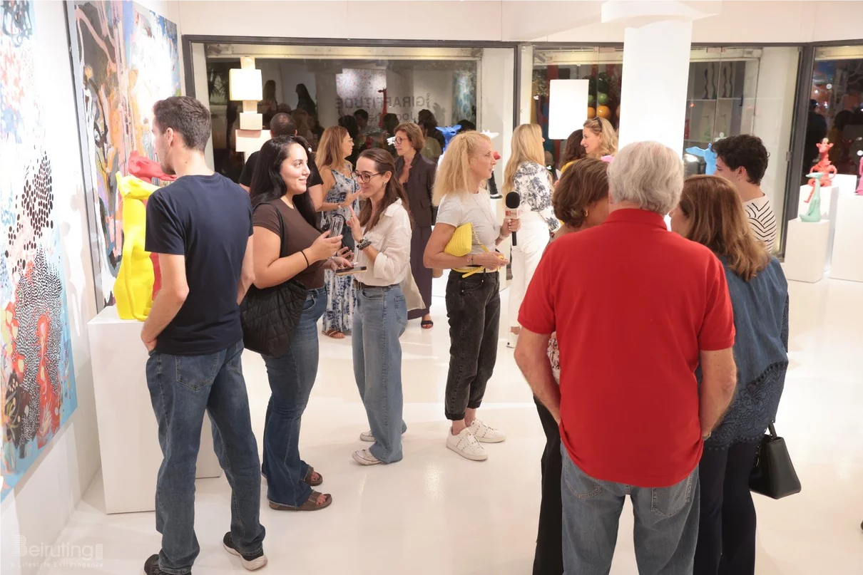 Giraffitude Souls in Color, A solo exhibition by Lebanese artist Joa Chelala