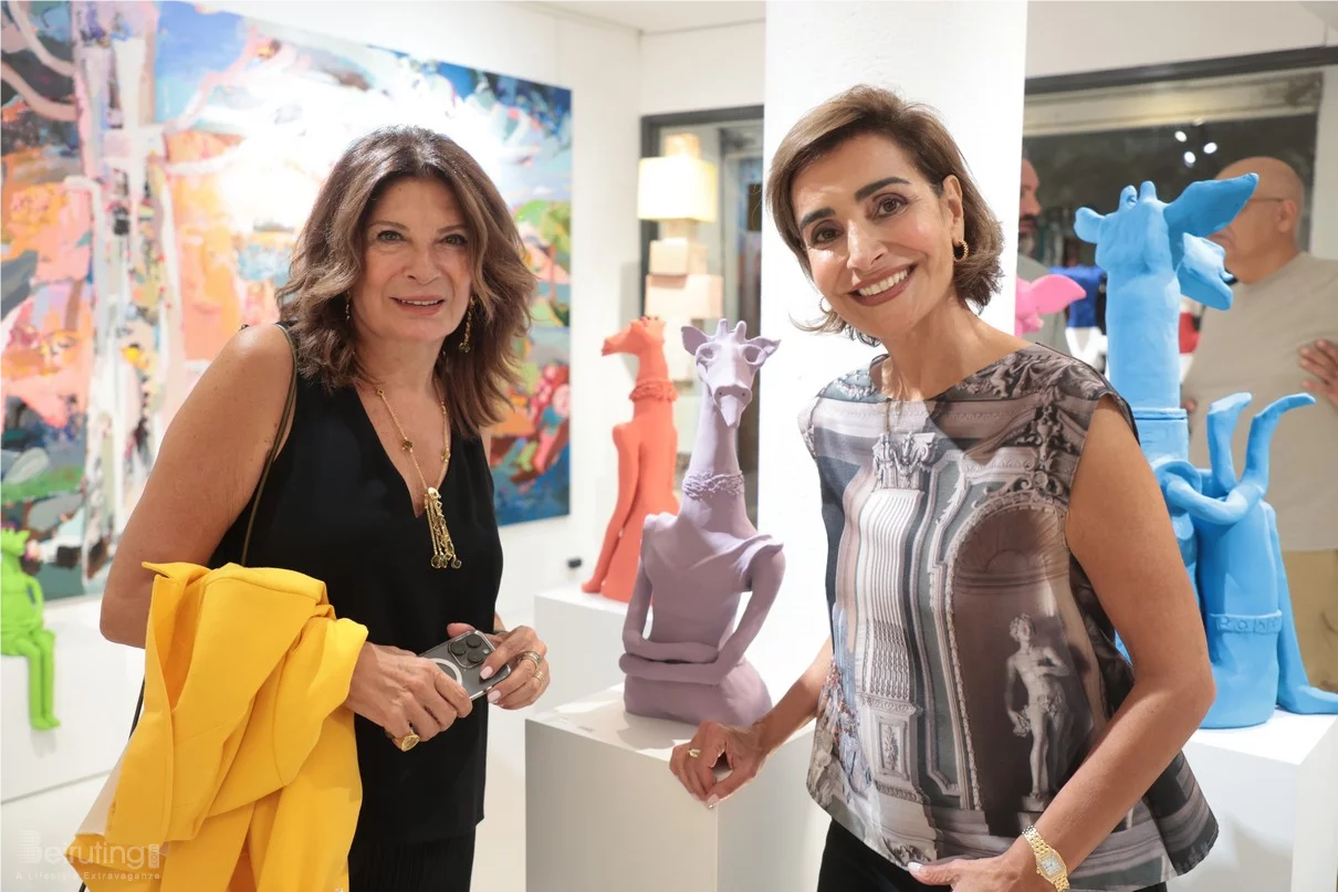 Giraffitude Souls in Color, A solo exhibition by Lebanese artist Joa Chelala