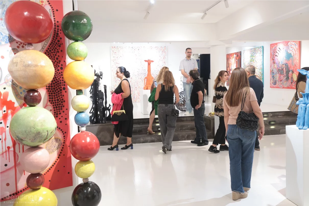 Giraffitude Souls in Color, A solo exhibition by Lebanese artist Joa Chelala