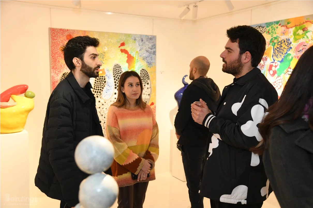 Opening reception of X-ray, A solo-exhibition by Edouard Souhaid