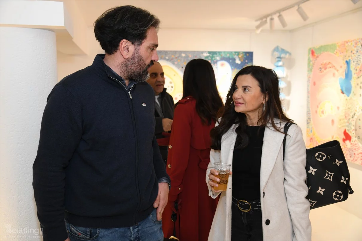 Opening reception of X-ray, A solo-exhibition by Edouard Souhaid