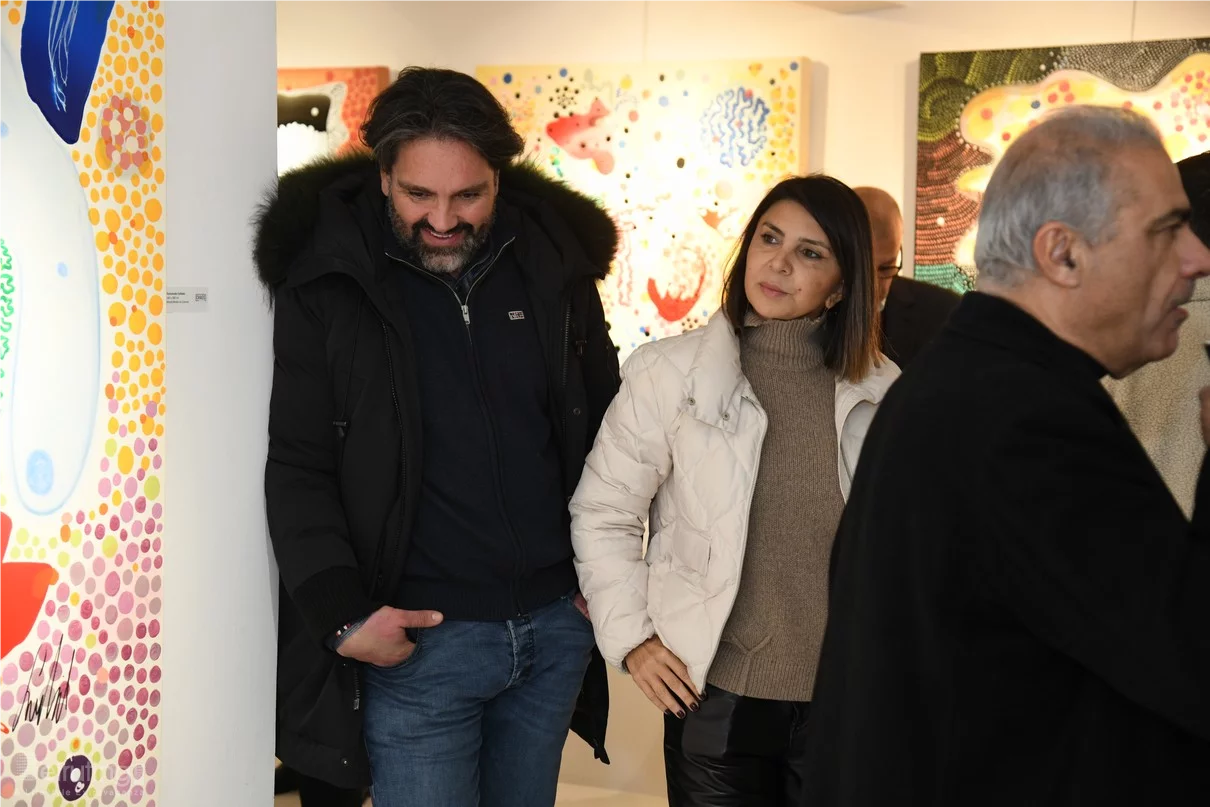 Opening reception of X-ray, A solo-exhibition by Edouard Souhaid