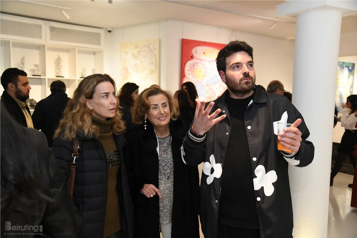 Opening reception of X-ray, A solo-exhibition by Edouard Souhaid