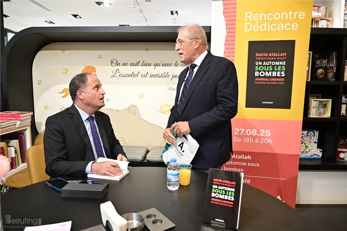 Book Signing Ceremony of Prof. David Atallah