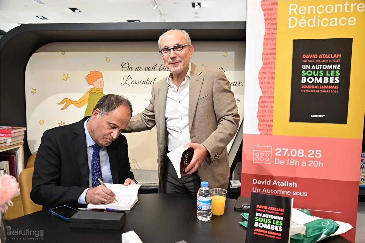 Book Signing Ceremony of Prof. David Atallah
