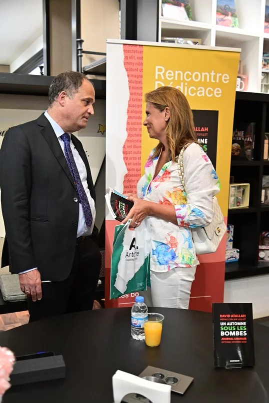 Book Signing Ceremony of Prof. David Atallah
