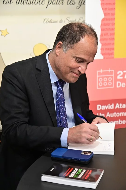 Book Signing Ceremony of Prof. David Atallah