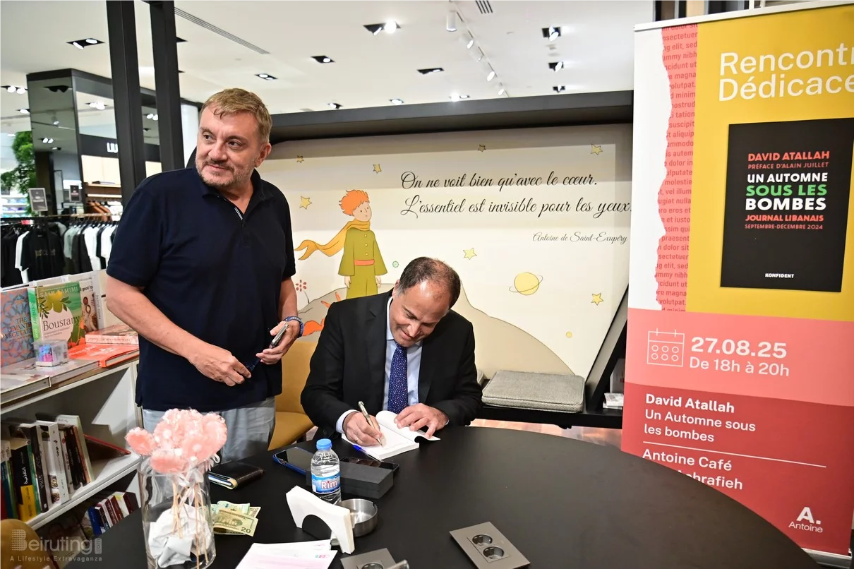 Book Signing Ceremony of Prof. David Atallah