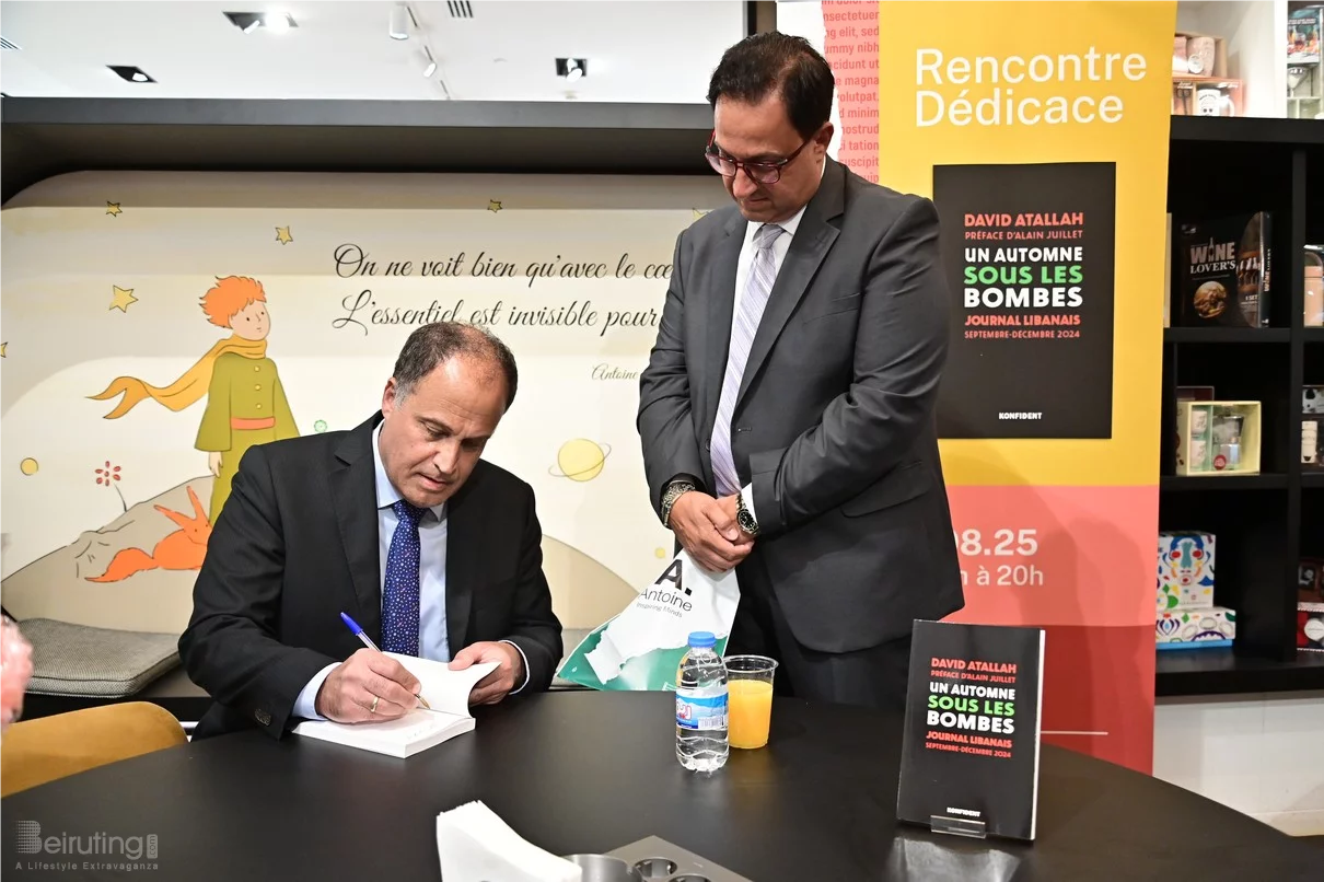 Book Signing Ceremony of Prof. David Atallah