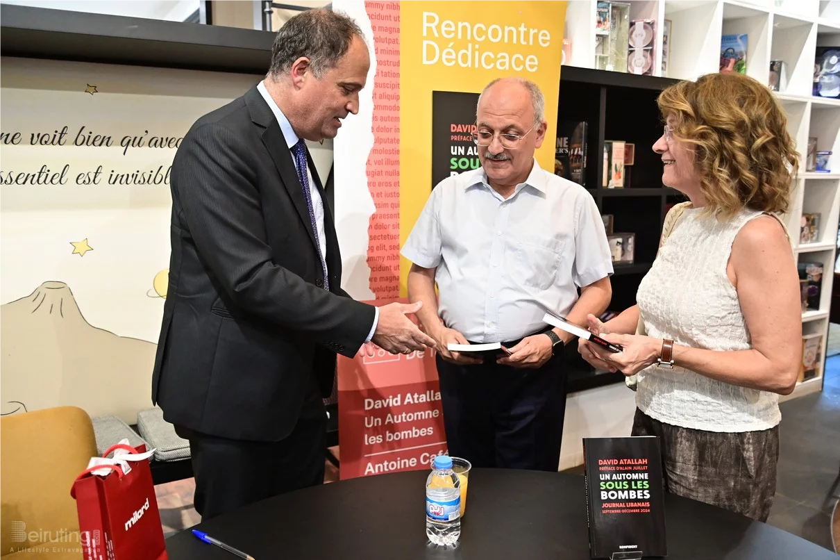 Book Signing Ceremony of Prof. David Atallah