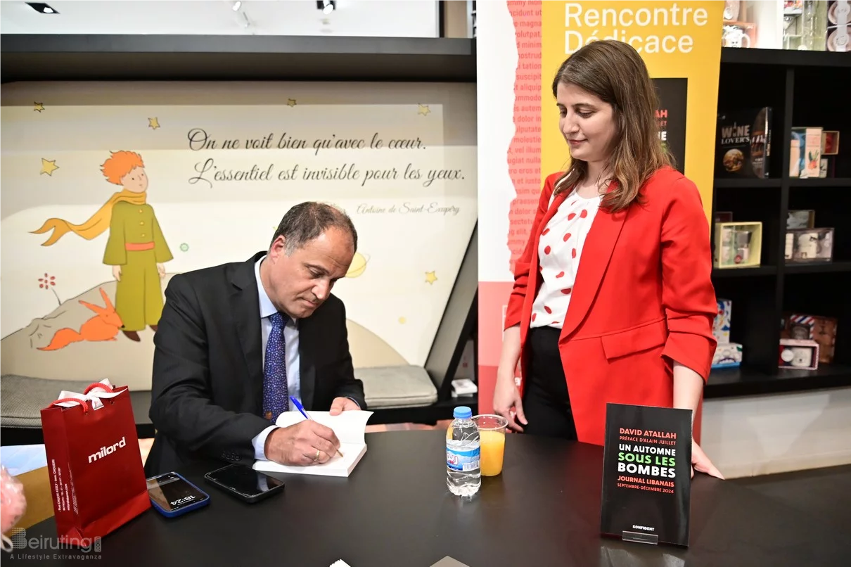Book Signing Ceremony of Prof. David Atallah