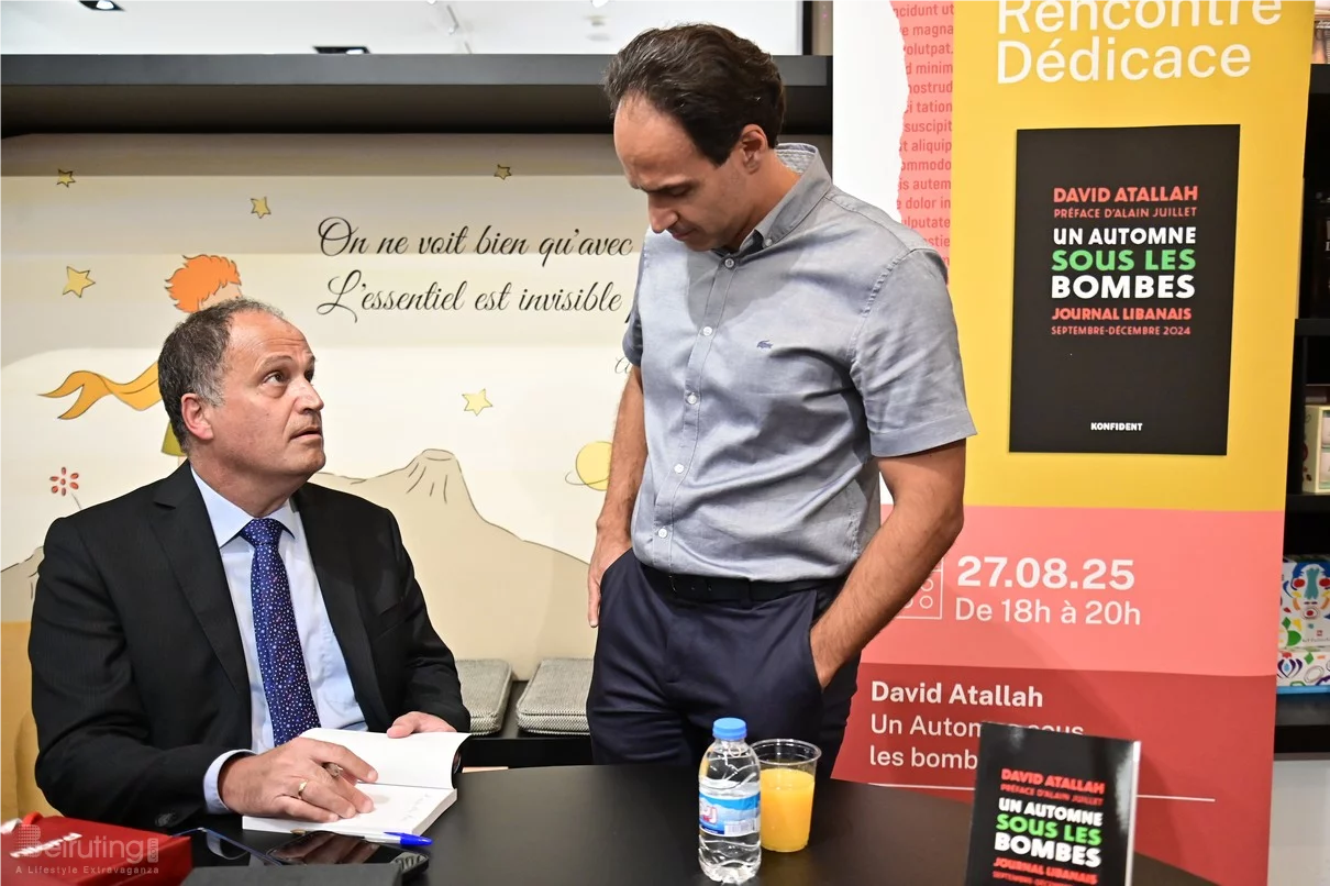 Book Signing Ceremony of Prof. David Atallah