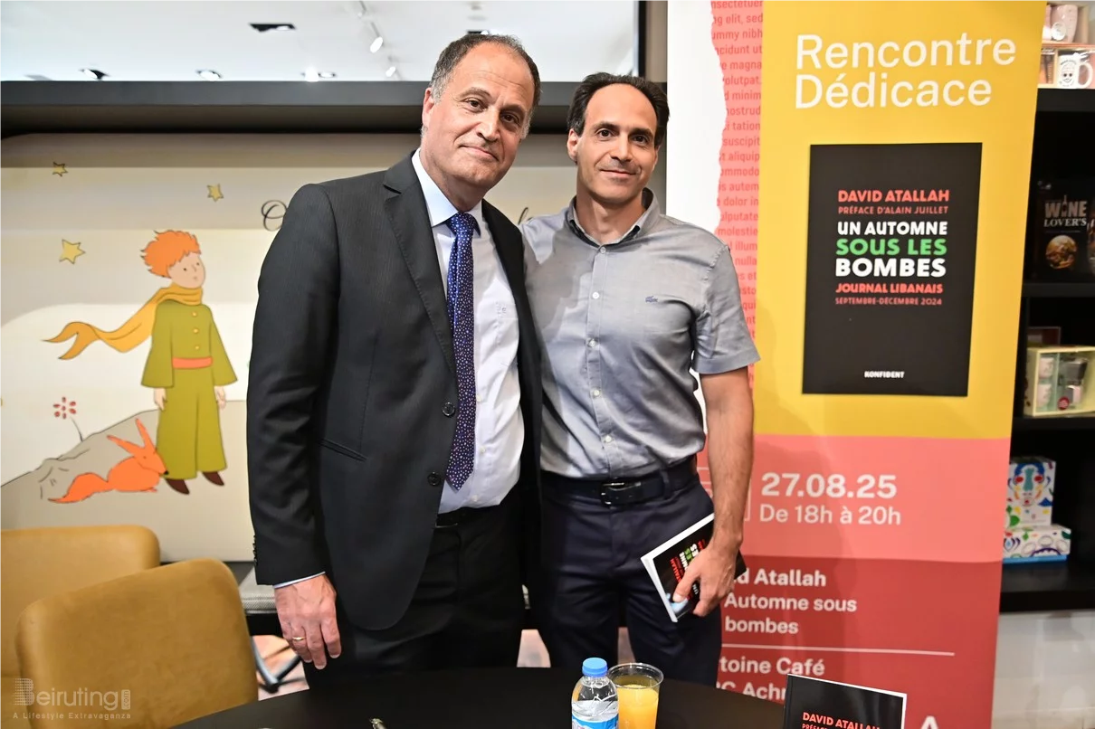 Book Signing Ceremony of Prof. David Atallah