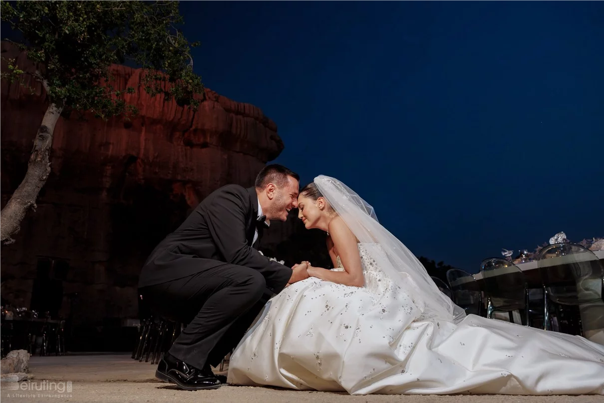 Wedding of Dana El Hallani and Alain Saad