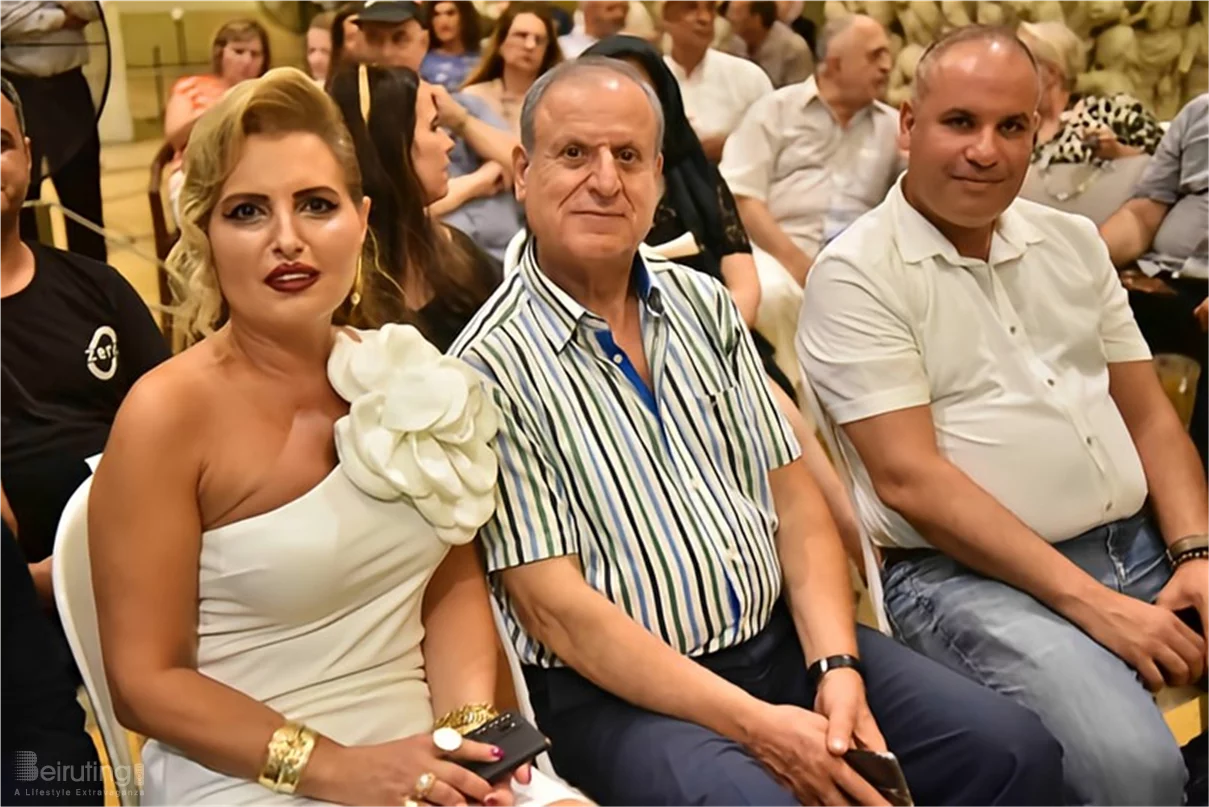 Tenor Gabriel Abdel Nour performed in the National Museum of Beirut 