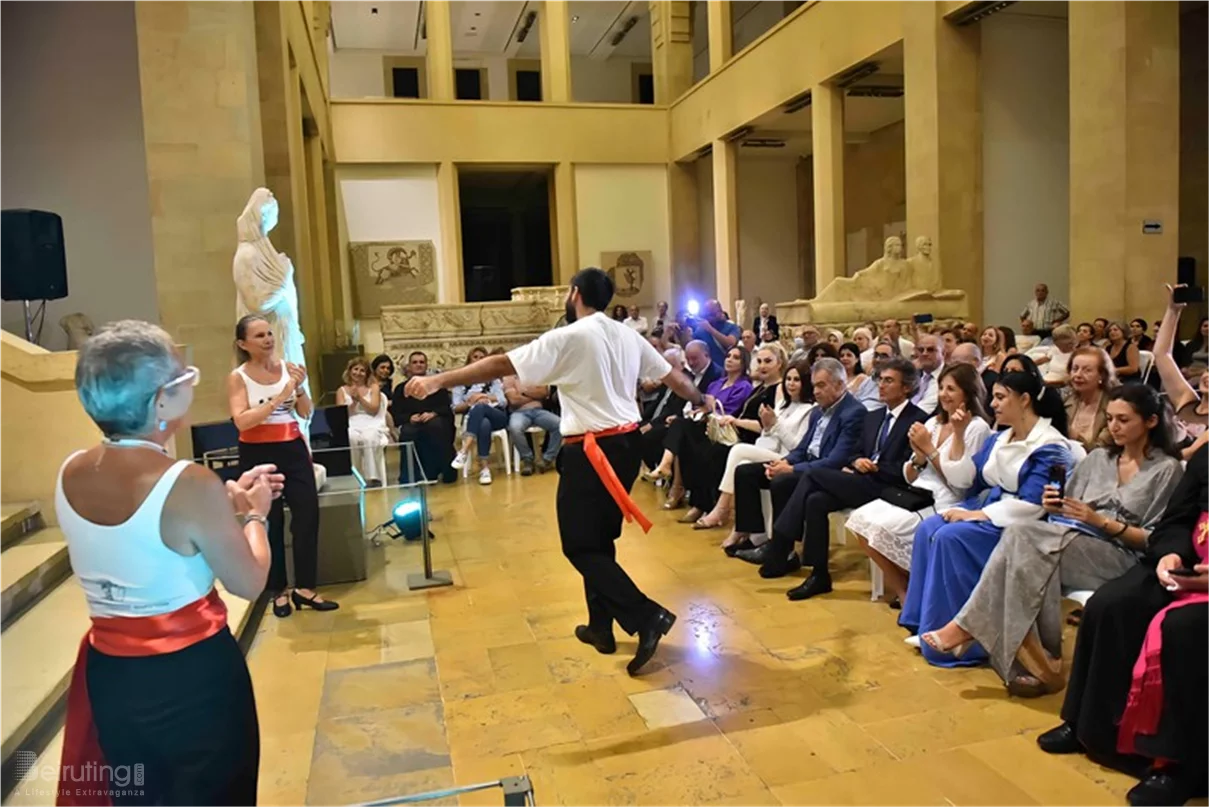 Tenor Gabriel Abdel Nour performed in the National Museum of Beirut 
