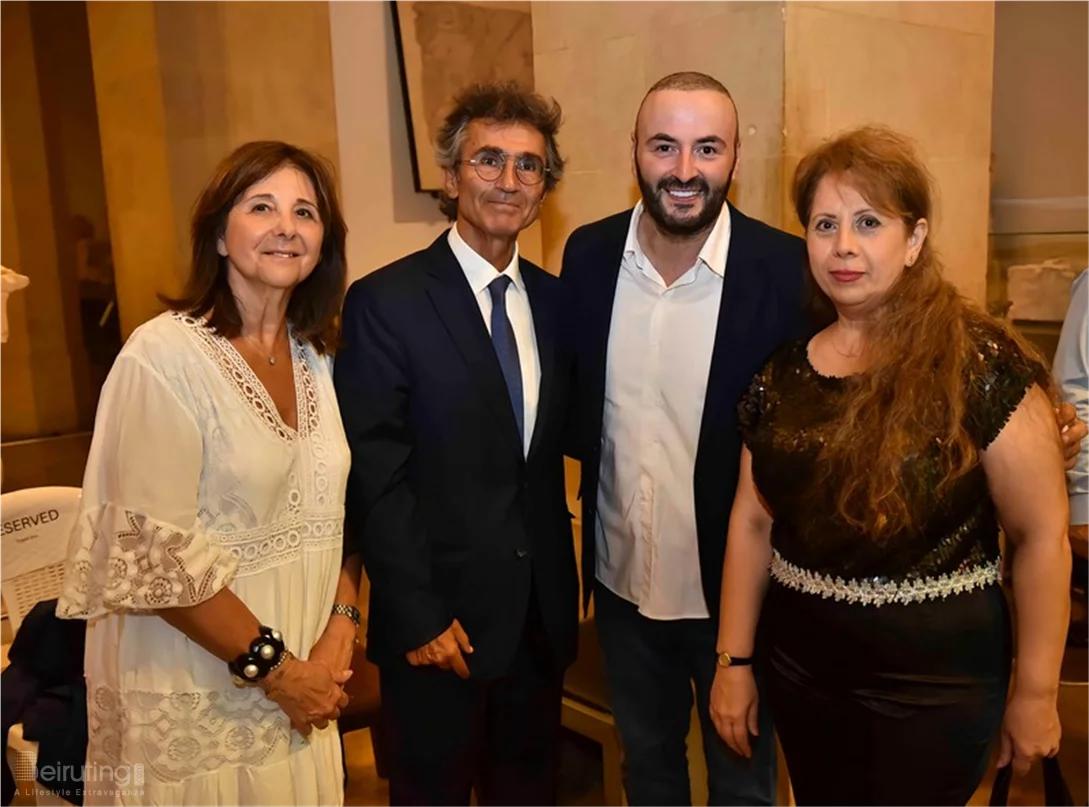 Tenor Gabriel Abdel Nour performed in the National Museum of Beirut 