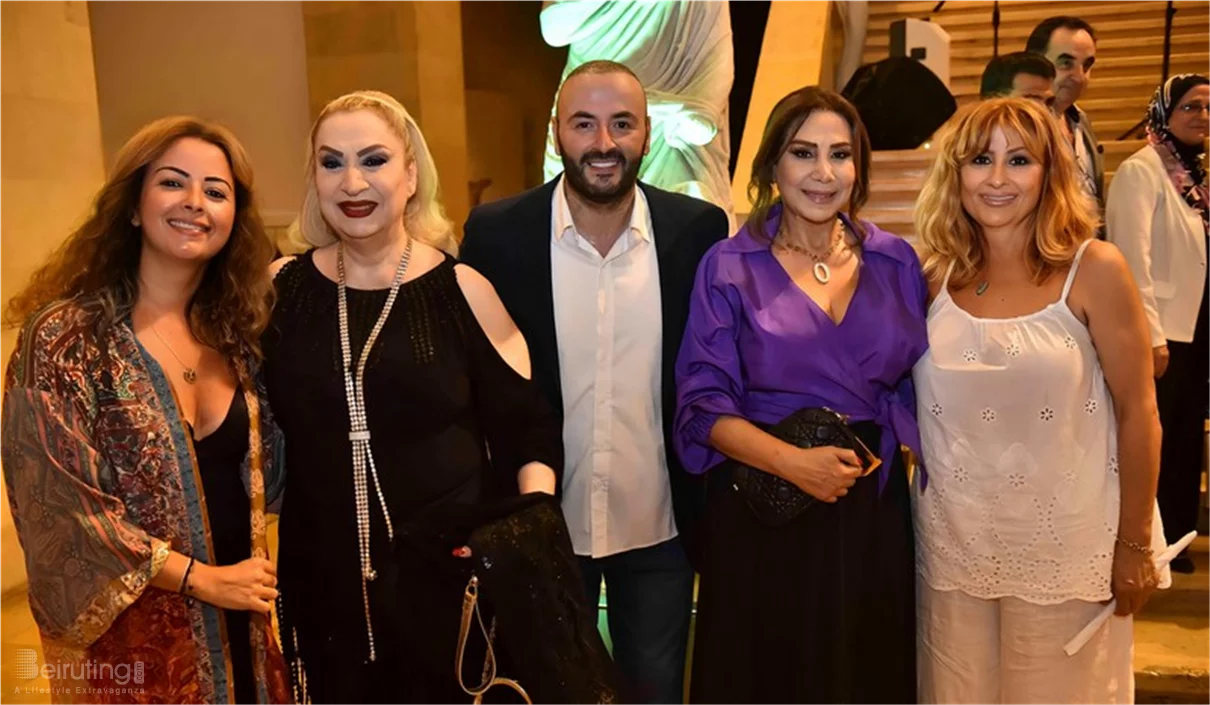 Tenor Gabriel Abdel Nour performed in the National Museum of Beirut 