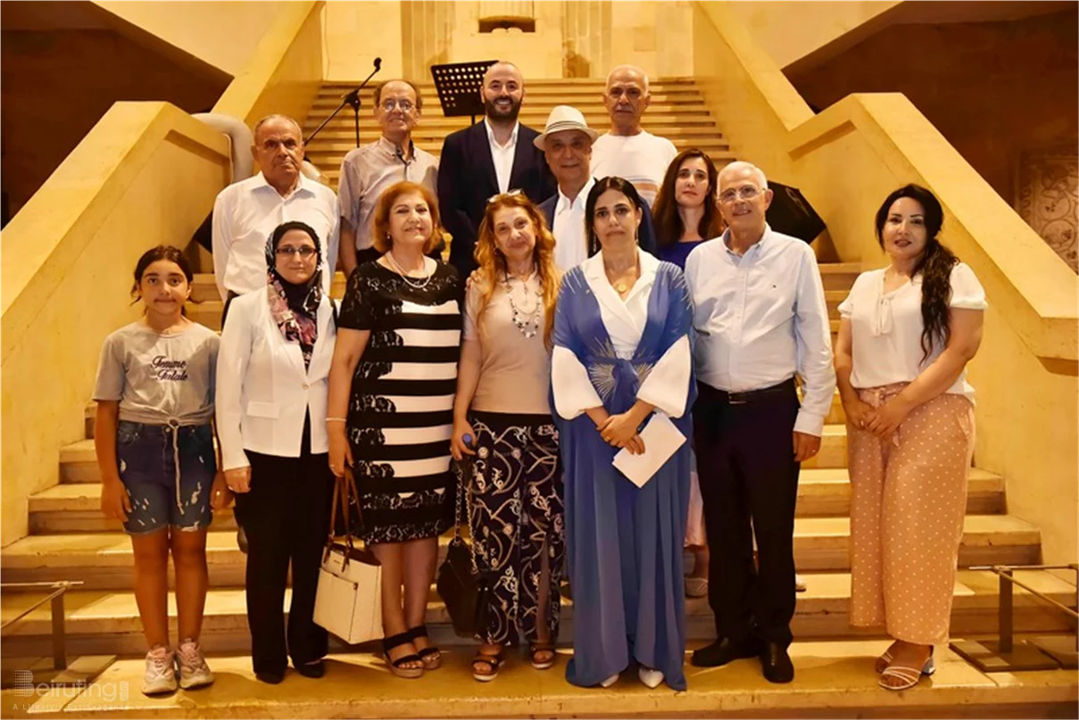 Tenor Gabriel Abdel Nour performed in the National Museum of Beirut 