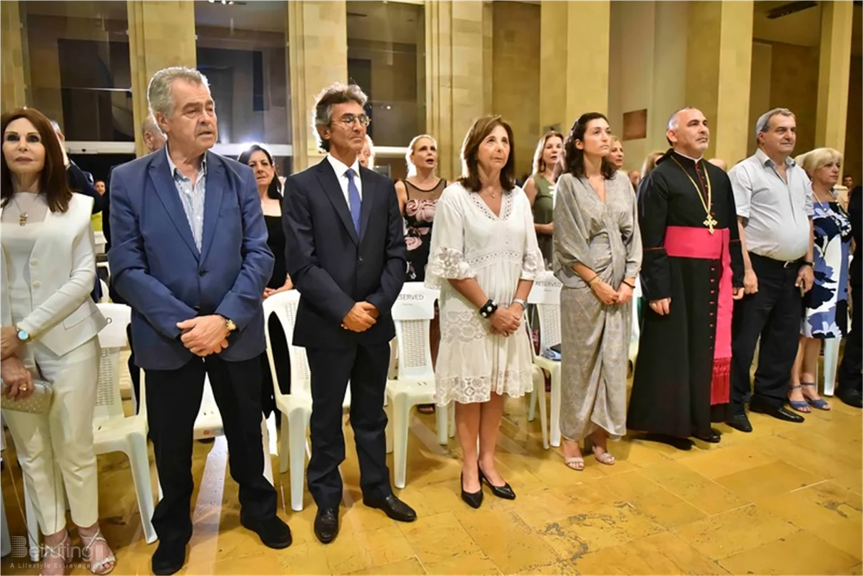 Tenor Gabriel Abdel Nour performed in the National Museum of Beirut 