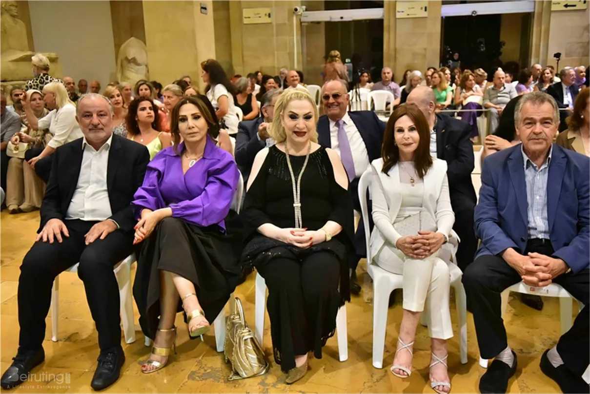 Tenor Gabriel Abdel Nour performed in the National Museum of Beirut 