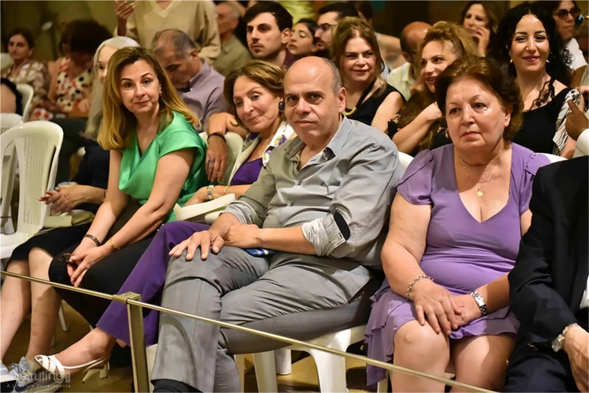 Tenor Gabriel Abdel Nour performed in the National Museum of Beirut 