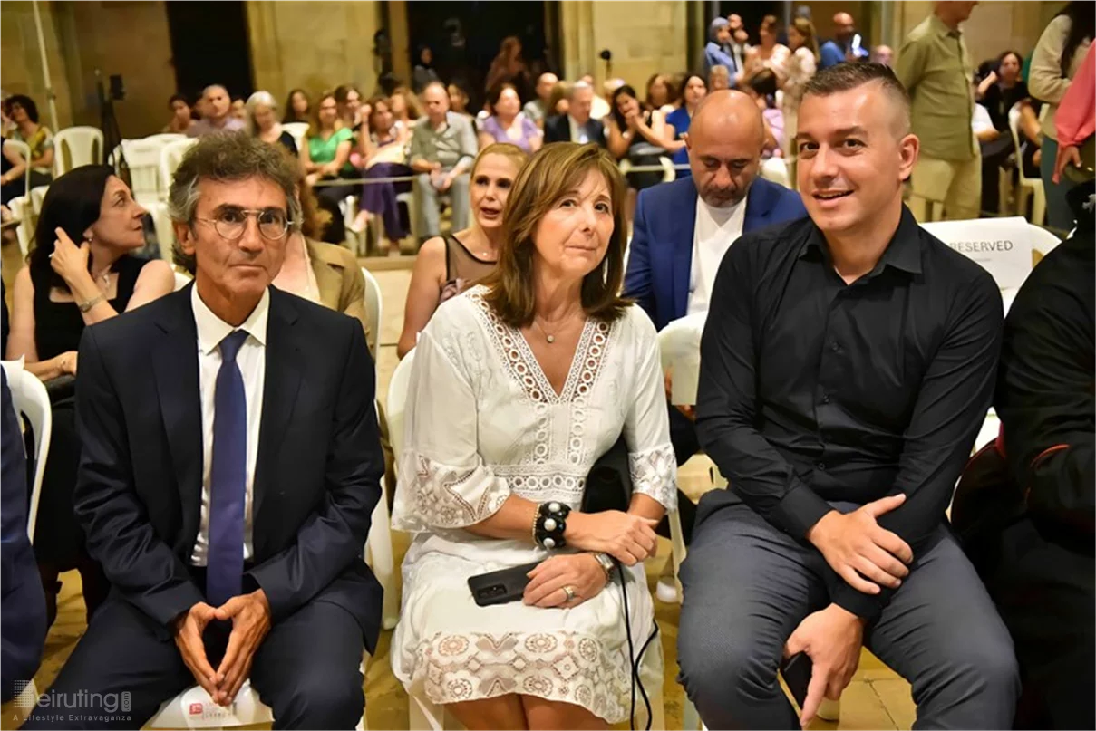 Tenor Gabriel Abdel Nour performed in the National Museum of Beirut 