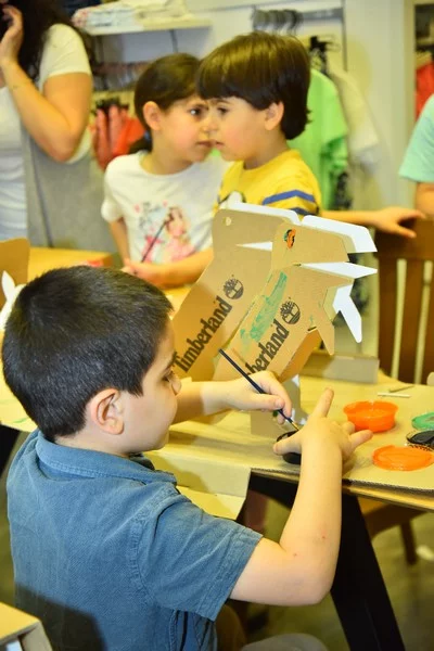 Timberland and GS Hosts Sustainable Workshop for Kids