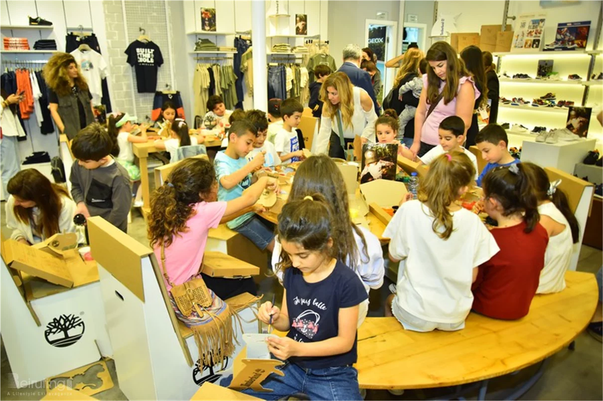 Timberland and GS Hosts Sustainable Workshop for Kids