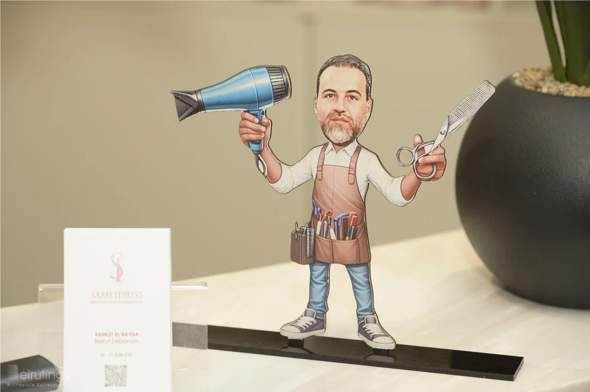 Opening of Salon Sami Idriss