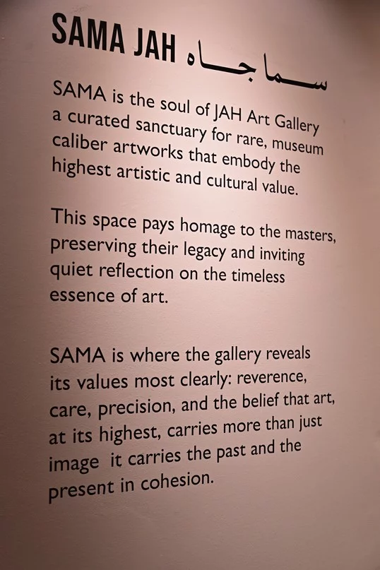 The Unveiling Night at JAH Art Gallery