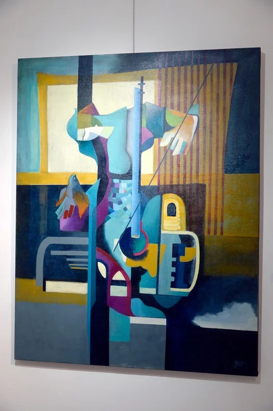 Ziara, A solo exhibition by Janet Hagopian at Chaos Art Gallery
