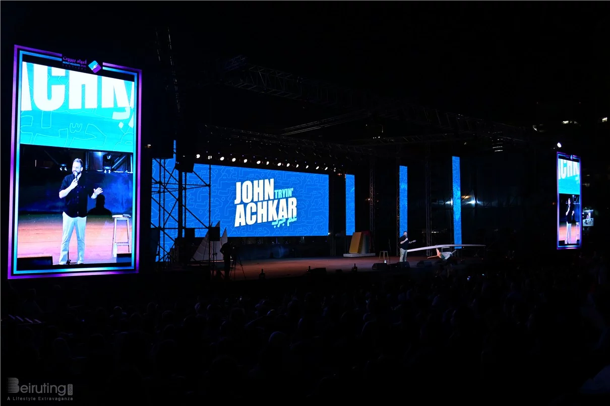 John Achkar at Beirut Holidays