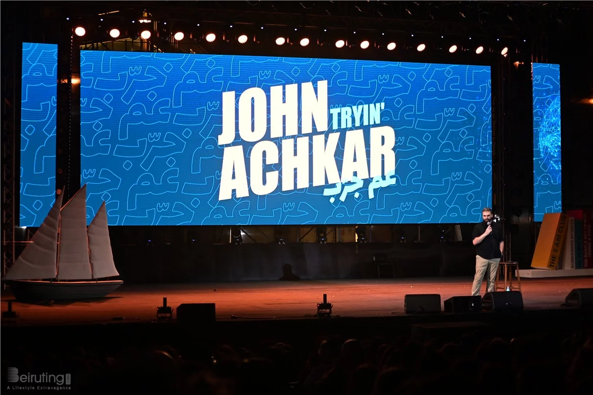 John Achkar at Beirut Holidays
