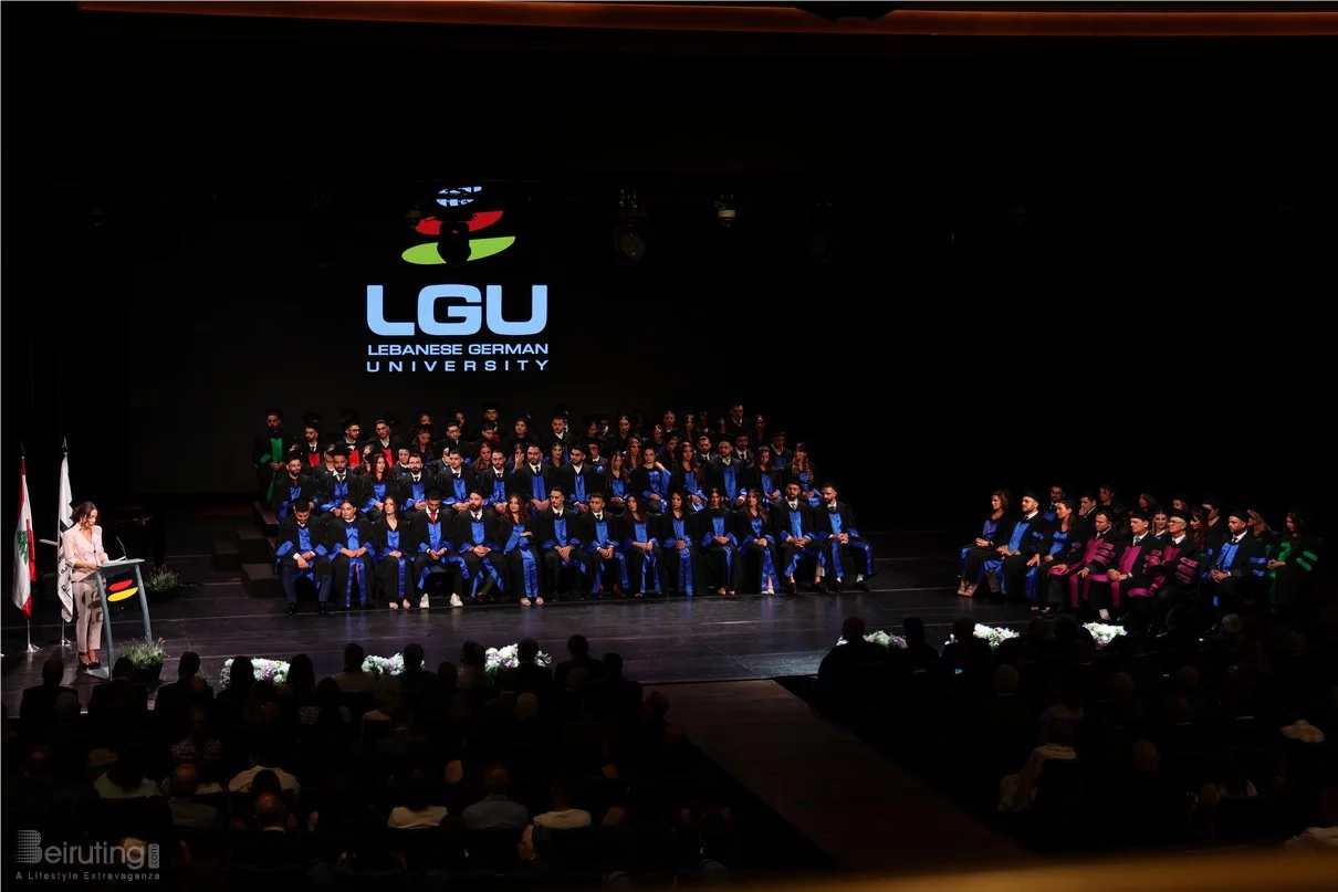 Lebanese German University Celebrates Its Fifteenth Commencement Exercises