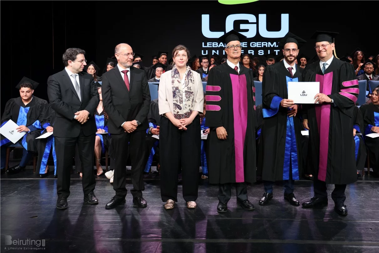Lebanese German University Celebrates Its Fifteenth Commencement Exercises