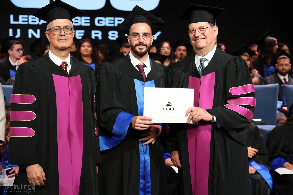 Lebanese German University Celebrates Its Fifteenth Commencement Exercises