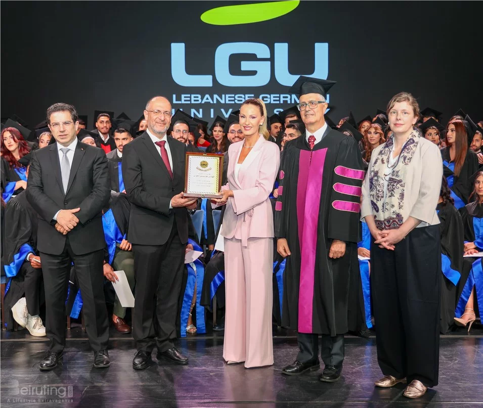 Lebanese German University Celebrates Its Fifteenth Commencement Exercises