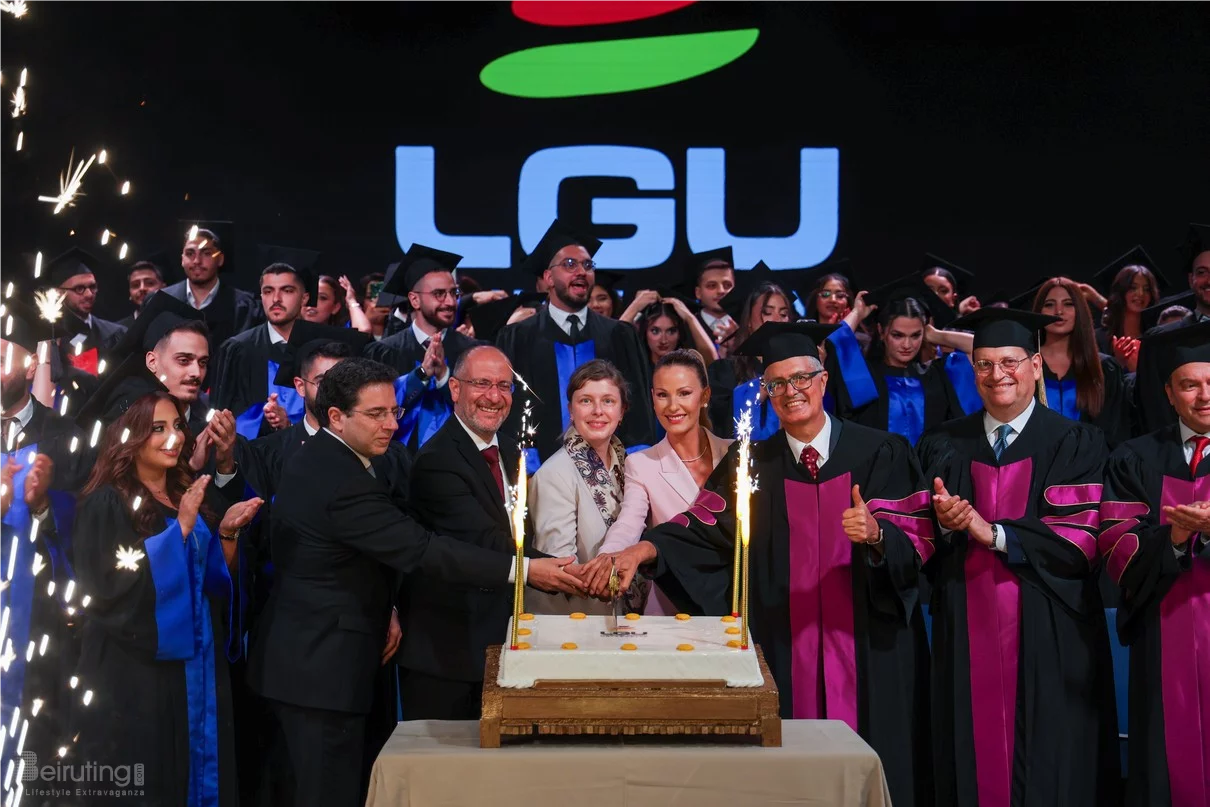 Lebanese German University Celebrates Its Fifteenth Commencement Exercises