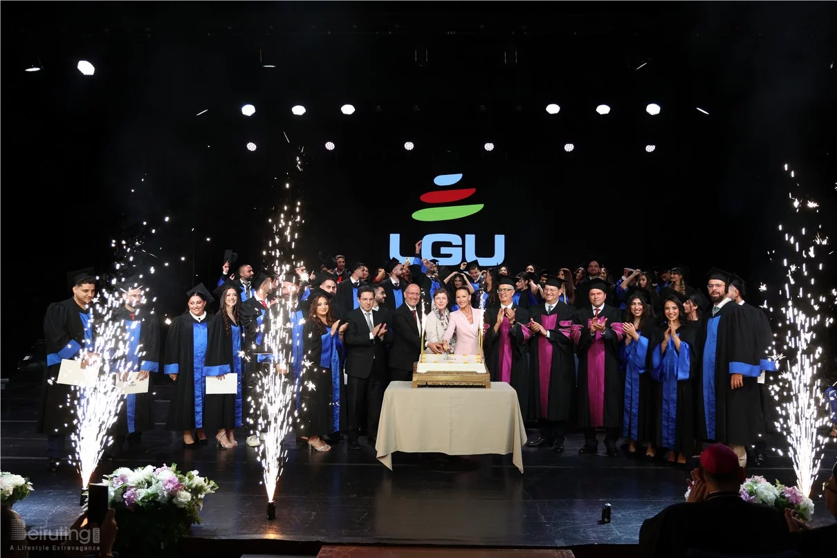 Lebanese German University Celebrates Its Fifteenth Commencement Exercises
